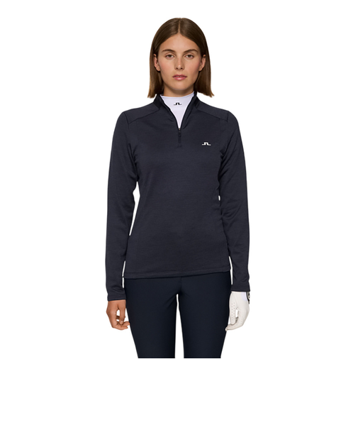 J.LINDEBERG(J.LINDEBERG)ゴルフウェア Steffi クウォータージップミッドレイヤー 072-34914-25AW-098