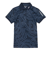 J.LINDEBERG(J.LINDEBERG)ゴルフウェア ツアーテックプリント半袖ポロ 072-24841-25AW-098