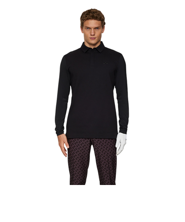 J.LINDEBERG(J.LINDEBERG)ゴルフウェア Sean ハイブリッド長袖ポロシャツ 071-24913-25AW-019
