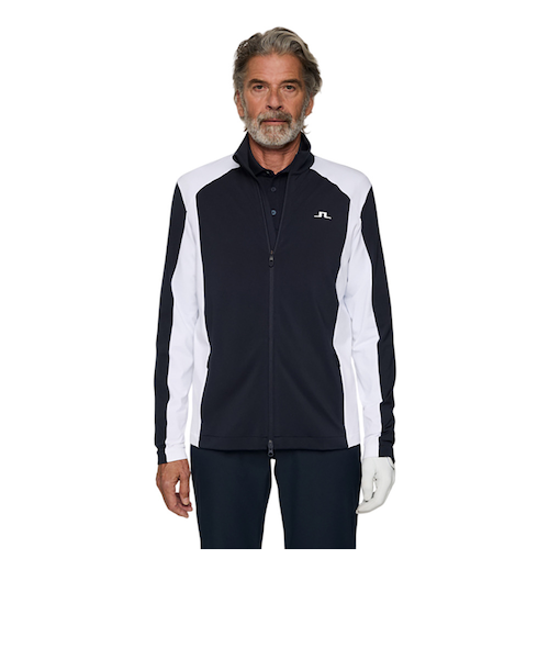 J.LINDEBERG（J.LINDEBERG）ゴルフウェア Banks Zip ミッド