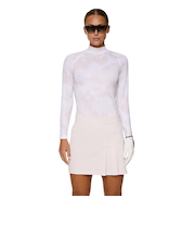 J.LINDEBERG(J.LINDEBERG)ゴルフウェア 長袖 Ella Print コンプレッション アンダーシャツ 072-24912-25AW-08…