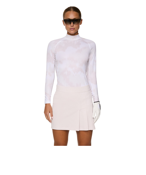 J.LINDEBERG(J.LINDEBERG)ゴルフウェア 長袖 Ella Print コンプレッション アンダーシャツ 072-24912-25AW-08…