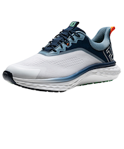 ゴルフシューズ スパイクレス クオンタム テキスタイル レース WT/NV 57041 W