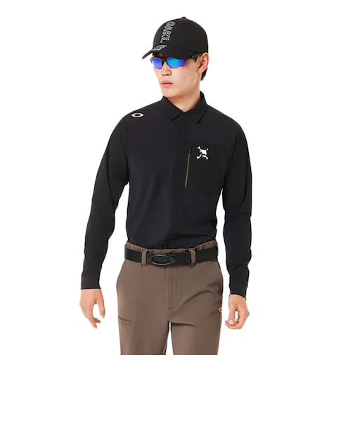 オークリー（OAKLEY）ゴルフウェア SKULL IDEALLY HYBRID 長袖シャツ FOA408238-02E