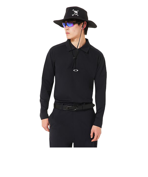 【2XL】OAKLEY オークリー 切り替えジャケット ゴルフウェア ブラック 2XL】OAKLEY オークリー 切り替えジャケット ゴルフウェア