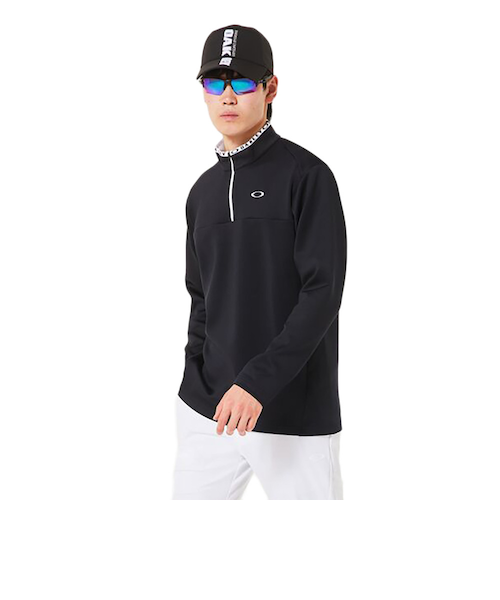 オークリー（OAKLEY）ゴルフウェア PLEASANT 長袖モックシャツ