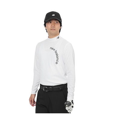 ニューバランス（new balance）ゴルフウェア 長袖 モックネック プルオーバー 012-5267009-030