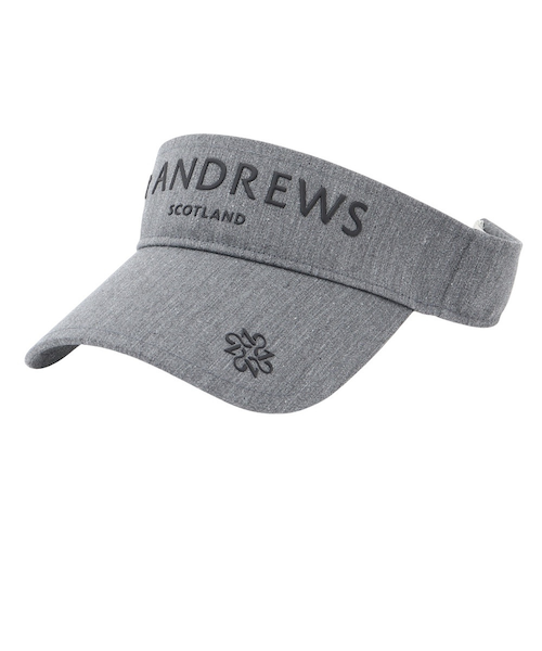 セントアンドリュース（ST.ANDREWS）帽子 TCツイル ロゴバイザー