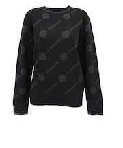 セントアンドリュース（ST.ANDREWS）ゴルフウェア 14Gロゴ ケルトジャガード 長袖 クルーネック プルオーバー 043-5270952-010