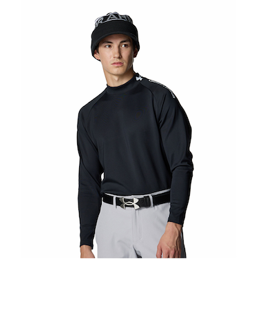 アンダーアーマー（UNDER ARMOUR）ゴルフウェア ドライブ アーマーニット ロングスリーブ モックネック シャツ 6007931 001