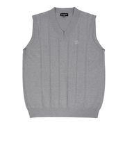 セントアンドリュース（ST.ANDREWS）ゴルフウェア 14G天竺×ケーブル Vネックニットベスト 042-5273851-020