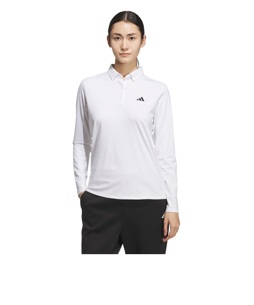 アディダス（adidas）ゴルフウェア 長袖ポロシャツ JWK14-JM3011 W