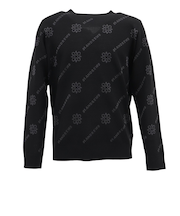 セントアンドリュース（ST.ANDREWS）ゴルフウェア 14Gロゴ ケルトジャガード 長袖 クルーネック プルオーバー 042-5270951-010