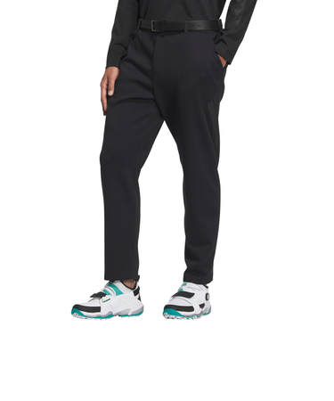 アディダス（adidas）ゴルフウェア ストレッチ ダブルニット ロングパンツ JUW84-JM9603 BLK