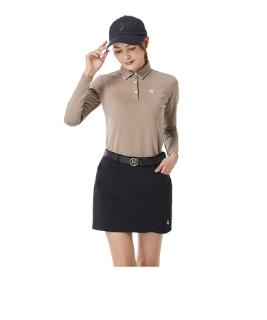 テーラーメイド（TAYLORMADE）ゴルフウェア 裏起毛 ベーシックシック 長袖ポロシャツ M20442-TL552