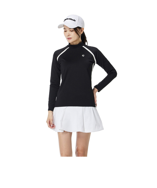 テーラーメイド(TAYLORMADE)ゴルフウェア T-HEATウィンドブロック長袖モックネック M20445-TL553