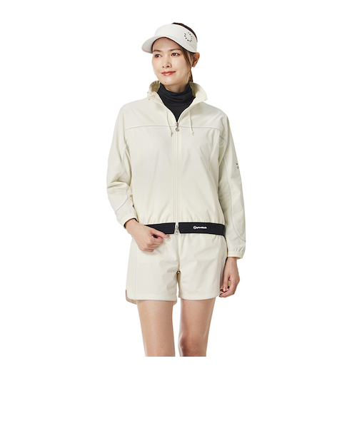 テーラーメイド　ゴルフウェア　ウィンドジャケット　Lサイズ　ホワイト テーラーメイド ゴルフウェア ウィンドジャケット Lサイズ ホワイト