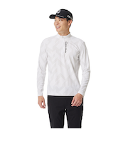 テーラーメイド（TAYLORMADE）ゴルフウェア Tコントロールグラフィック長袖ジップモック M20213-UN982