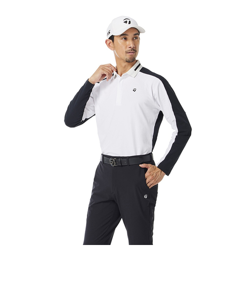 テーラーメイド（TAYLORMADE）ゴルフウェア 吸水速乾 バックロゴ長袖ポロ M20260-UN996