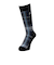 マンシング（MUNSING）クルー丈チェック柄ソックス MG5FSO06M BK00