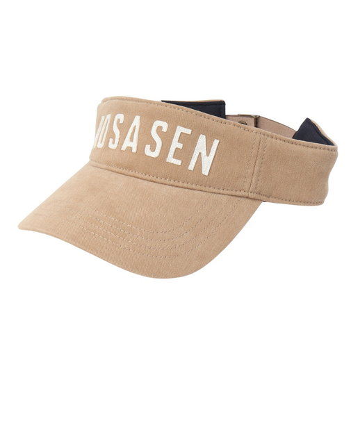 ROSASEN（ROSASEN）ゴルフ 吸水速乾 コットンツイル ウォッシュドバイザー 046-54862-25AW-052