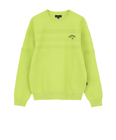 キャロウェイ（CALLAWAY）ゴルフウェア クルーネックニット C25218100-1060