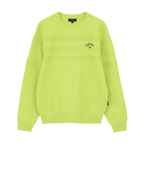 キャロウェイ（CALLAWAY）ゴルフウェア クルーネックニット C25218100-1060