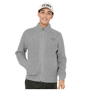 キャロウェイ(CALLAWAY)ゴルフウェア 裏地付きフルジップニット C25218107-1021