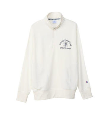 チャンピオン（CHAMPION）ゴルフウェア テックウィーブ テリー ハーフジップスウェットシャツ C3-CG002 020