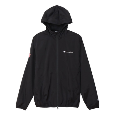 チャンピオン（CHAMPION）ゴルフウェア アウター 防風 フーデッドジャケット C3-CG601 090