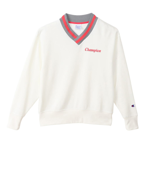 チャンピオン（CHAMPION）ゴルフウェア テックウィーブ テリーVネックスウェットシャツ CW-CG002 020