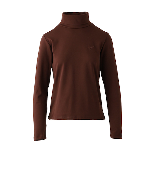 クランク（CLUNK）ゴルフウェア 長袖 微起毛モックネック CL5UUG08 BRN