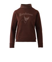 クランク(CLUNK)ゴルフウェア 長袖 リバーシブルニット CL5UUJ11 BRN