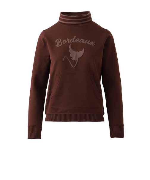 クランク（CLUNK）ゴルフウェア 長袖 リバーシブルニット CL5UUJ11 BRN