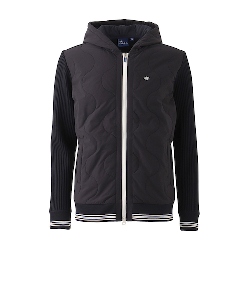 フィドラ（FIDRA）ゴルフウェア 防寒 アウター ニット軽量中綿ジャケット FD5UTY11 NVY