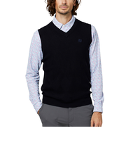ゴルフウェア アーガイルVネックベストセーター FJ-F25-M07 38557
