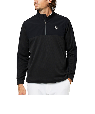 ゴルフウェア ハイブリッド3Dハーフジップジャケット FJ-F25-O02 38623