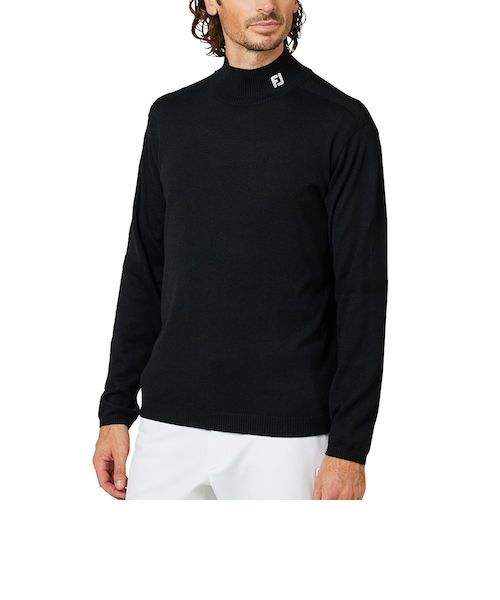 ゴルフウェア ハイネック 長袖セーターシャツ FJ-F25-S06 38718