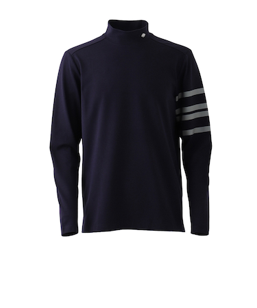 フィドラ（FIDRA）ゴルフウェア 長袖ラインモックネック FD5UTG03 NVY