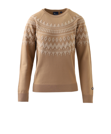 フィドラ（FIDRA）ゴルフウェア 長袖 ニットロングスリーブ FD5UUJ14 BEG