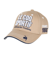 ルコックスポルティフ（lecoqsportif）帽子 定番 ロゴキャップ LG5SCP00M BG00