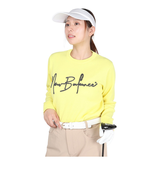ニューバランス（new balance）ゴルフウェア クルーネック ニット プルオーバー 012-5270502-061