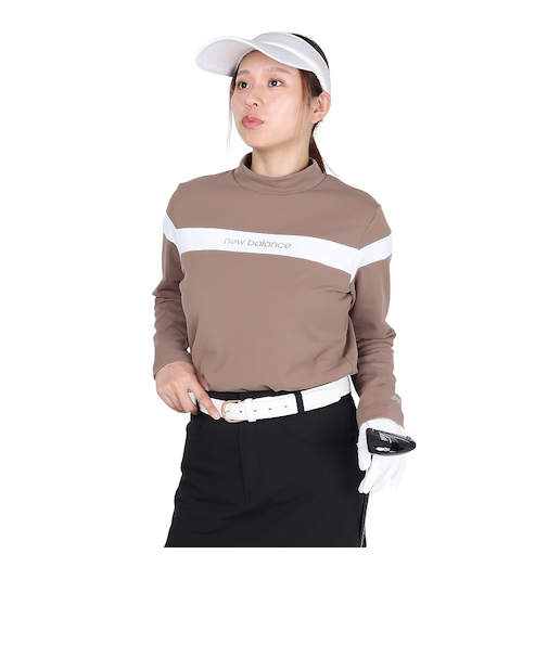 ニューバランス（new balance）ゴルフウェア 長袖 モックネック プルオーバー 012-5267503-051
