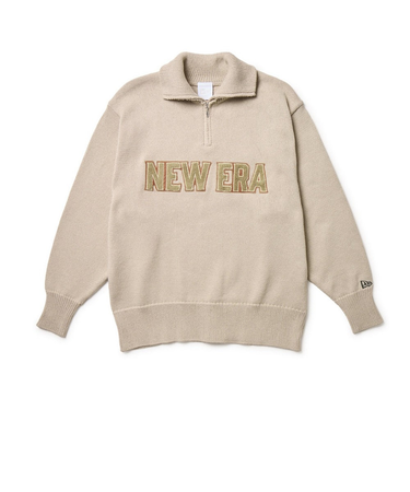 ニューエラ（NEW ERA）ゴルフウェア ニット ハーフジップ プルオーバー 14669815
