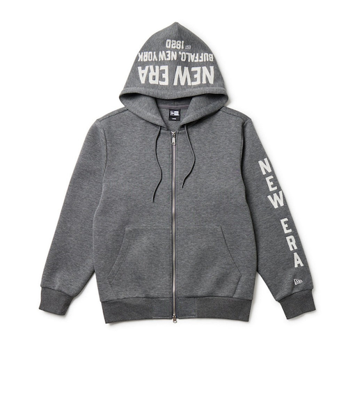 2025AW ゴルフウェア【WAAC×NEWERA】ロングスリーブフーディー　S ニューエラ（NEW ERA）ゴルフウェア 保温 テックスウェット 長袖