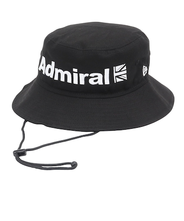 アドミラル ゴルフ（Admiral GOLF）ゴルフ ハット ニューエラ コラボ ADMB5B02-BLK