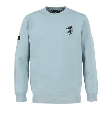 アドミラル ゴルフ（Admiral GOLF）ゴルフウェア リップジャガード クルーネックセーター ADMA553-BGY