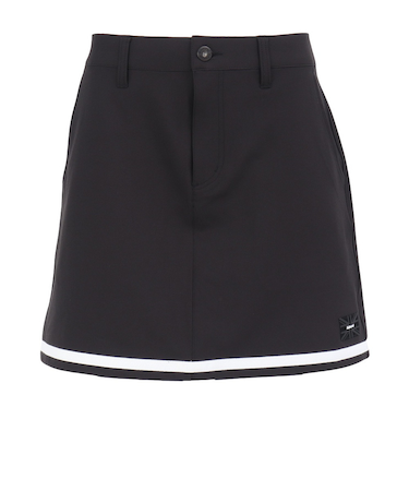 アドミラル ゴルフ(Admiral GOLF)ゴルフウェア 4WAYストレッチ ヘムラインスカート ADLA556-BLK