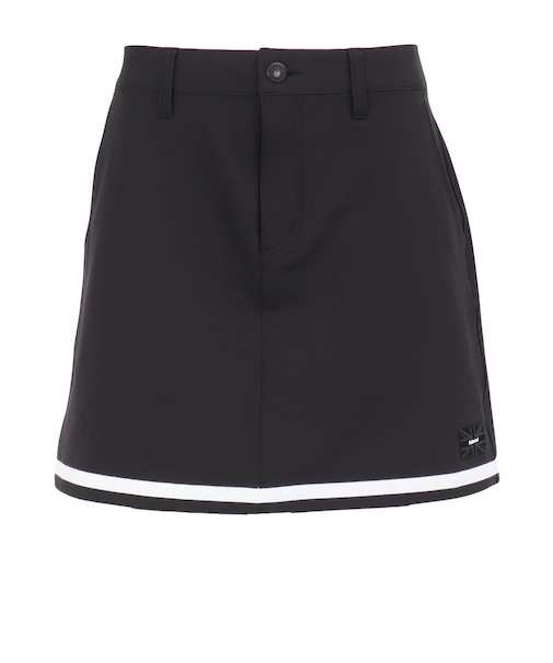 アドミラル ゴルフ(Admiral GOLF)ゴルフウェア 4WAYストレッチ ヘムラインスカート ADLA556-BLK