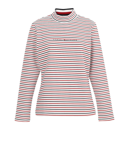 ゴルフウェア ベア天 長袖 モックネックシャツ THLA563-TRI